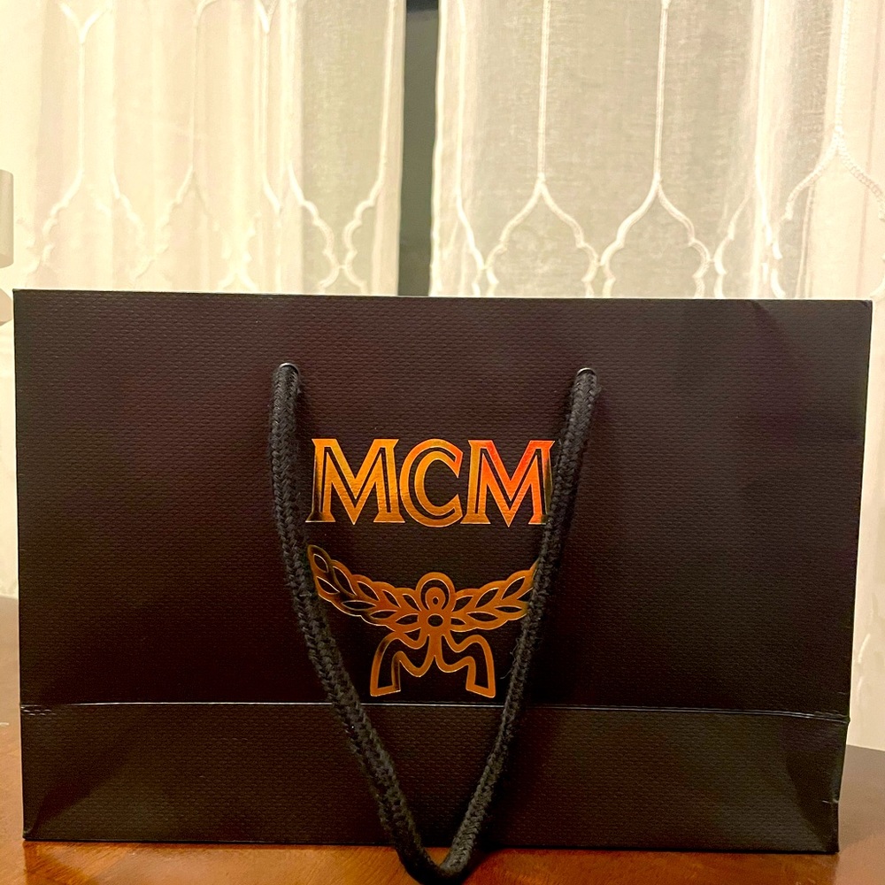 MCM paper shopping bag